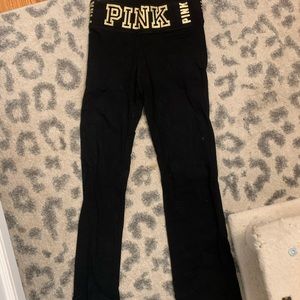 Victoria’s Secret PINK boot leggings